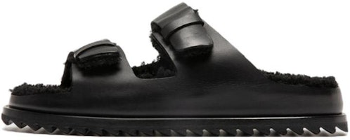 (Women) Officine Creative Street Slide 'Black Leather' OCDPELH012BUTTE1000 (Women) Officine Creative Street Slide 'Black Leather' OCDPELH012BUTTE1000