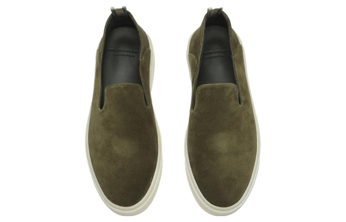 Lookbook (Women) Officine Creative Suede Lace-up Round Toe 'Deep Khaki' OCDMUSK107LIC23G348