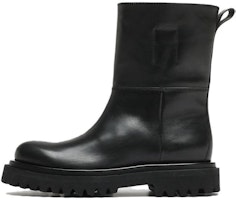 (Women) Officine Creative Wisal 'Black Leather Ankle Boot' OCDWISA034BUT121000 (Women) Officine Creative Wisal 'Black Leather Ankle Boot' OCDWISA034BUT121000
