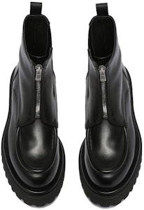 (W) 오피치네 크리에이티브 위살 블랙 레더 부츠 OCDWISA033BUT121000 Shop (W) 오피치네 크리에이티브 위살 블랙 레더 부츠 OCDWISA033BUT121000