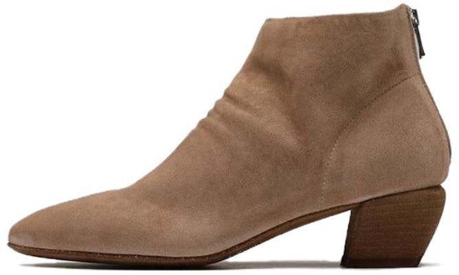 (Women) Officine Creative Zip Fashion Ankle Boots 'Brown Velvet' OCDSALL001OLI28ECRU Buy (Women) Officine Creative Zip Fashion Ankle Boots 'Brown Velvet' OCDSALL001OLI28ECRU