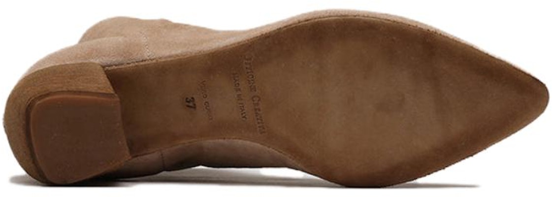 (Women) Officine Creative Zip Fashion Ankle Boots 'Brown Velvet' OCDSALL001OLI28ECRU Purchase (Women) Officine Creative Zip Fashion Ankle Boots 'Brown Velvet' OCDSALL001OLI28ECRU