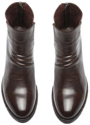 (W) But Kasut Kulit Zip Officine Creative 'Coklat' OCDDENN100IGNISE663 Lookbook (W) But Kasut Kulit Zip Officine Creative 'Coklat' OCDDENN100IGNISE663