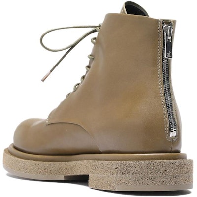 Officine Creative 皮革 拉鍊 圓頭 短靴 女款 綠色 Lookbook Officine Creative 皮革 拉鍊 圓頭 短靴 女款 綠色