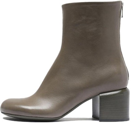 (Women) Officine Creative Zip Round-Toe Chunky Heel Boot 'Green' OCDETHE004GUAN2G342 Buy (Women) Officine Creative Zip Round-Toe Chunky Heel Boot 'Green' OCDETHE004GUAN2G342