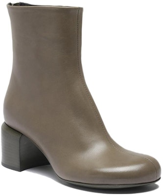 (Women) Officine Creative Zip Round-Toe Chunky Heel Boot 'Green' OCDETHE004GUAN2G342 Order (Women) Officine Creative Zip Round-Toe Chunky Heel Boot 'Green' OCDETHE004GUAN2G342