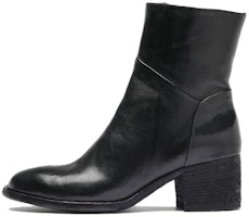 (Women) Officine Creative Zip Round Toe Fashion Ankle Boot 'Black' OCDDENN107IGNIS1000 (Women) Officine Creative Zip Round Toe Fashion Ankle Boot 'Black' OCDDENN107IGNIS1000