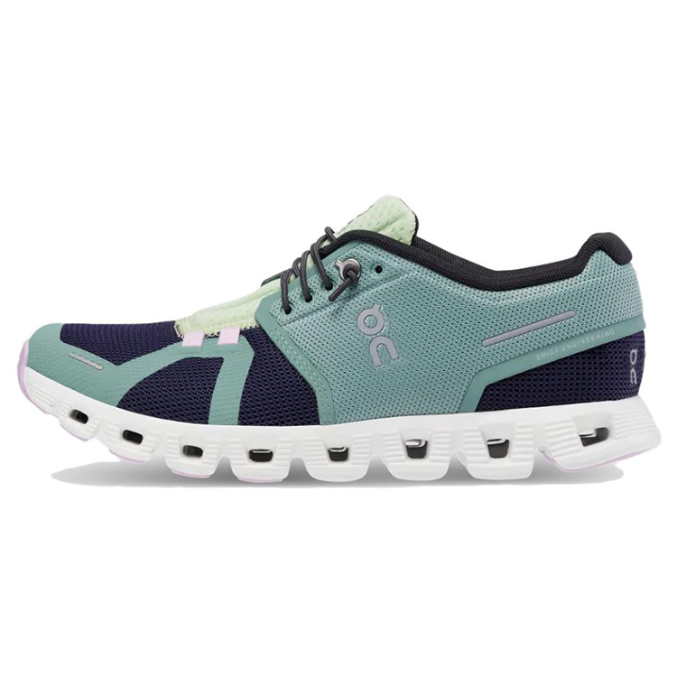 (Women) On Cloud 5 Push Blue Casual Sneakers - Trendy, Breathable, Non-slip. 69.98553