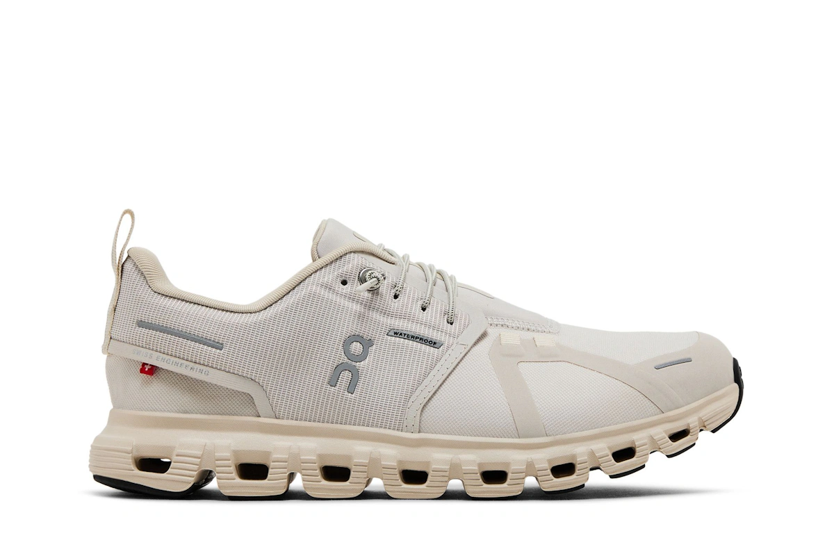 (Women) On Cloud 6 Waterproof 'Pearl Cream'