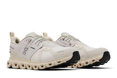 (Women) On Cloud 6 Waterproof 'Pearl Cream'