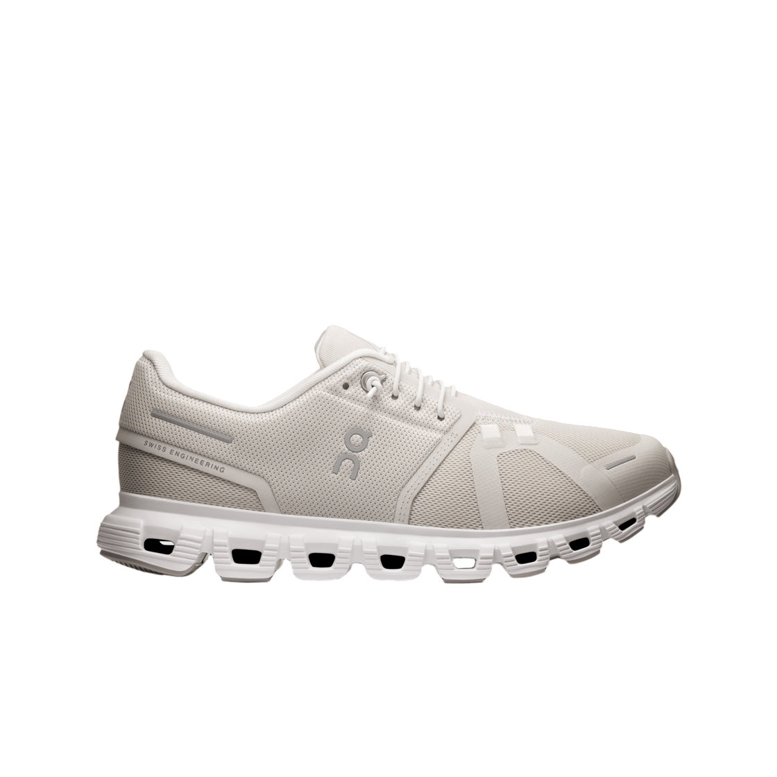 (Women) On Cloud 6 Wide 'Pearl White' 3WG10360755