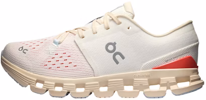 (Women) On Cloud X4 WMNS Ivory White Comfort City Running Shoes Casual Sneakers 3WE30073297 (Women) On Cloud X4 WMNS Ivory White Comfort City Running Shoes Casual Sneakers 3WE30073297