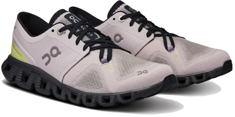 On昂跑 Cloud X 3 低幫 跑步鞋 女款 蘭花紫 鐵黑 Lookbook On昂跑 Cloud X 3 低幫 跑步鞋 女款 蘭花紫 鐵黑