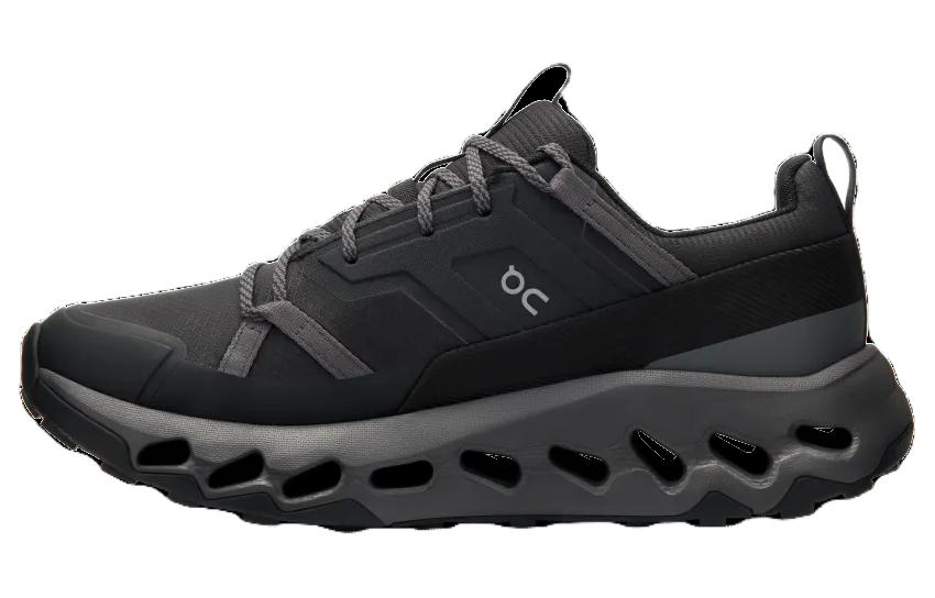 (Women) On Cloudhorizon Waterproof Black Outdoor Running Shoes 3WE10020106