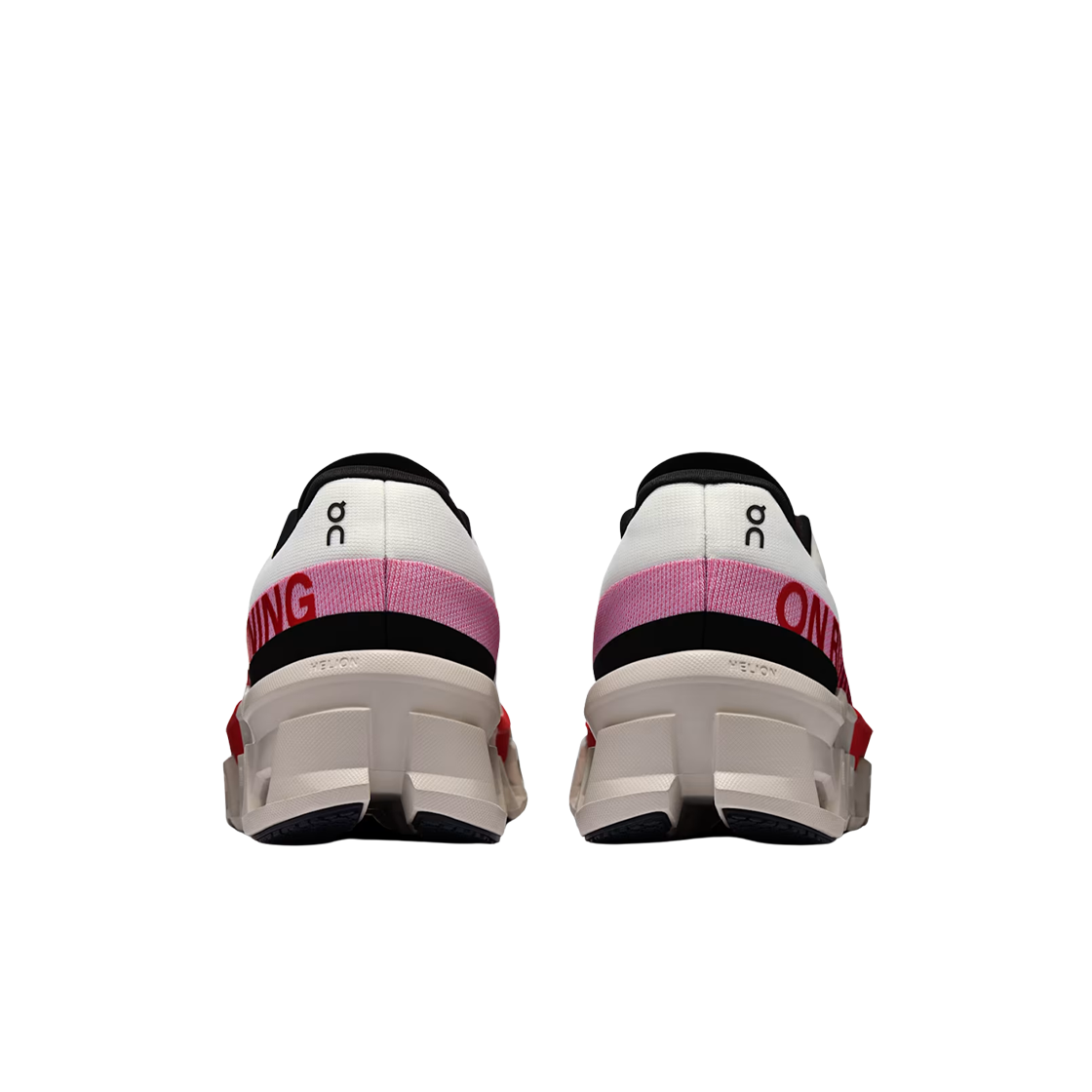 Lookbook (Women) On Cloudmonster 2 'Ivory Silver Red' 3WE10113193