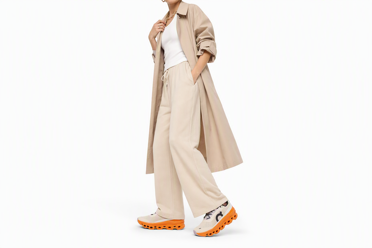Order （女性款）On Cloudmonster 'Fawn Turmeric' 61-98652