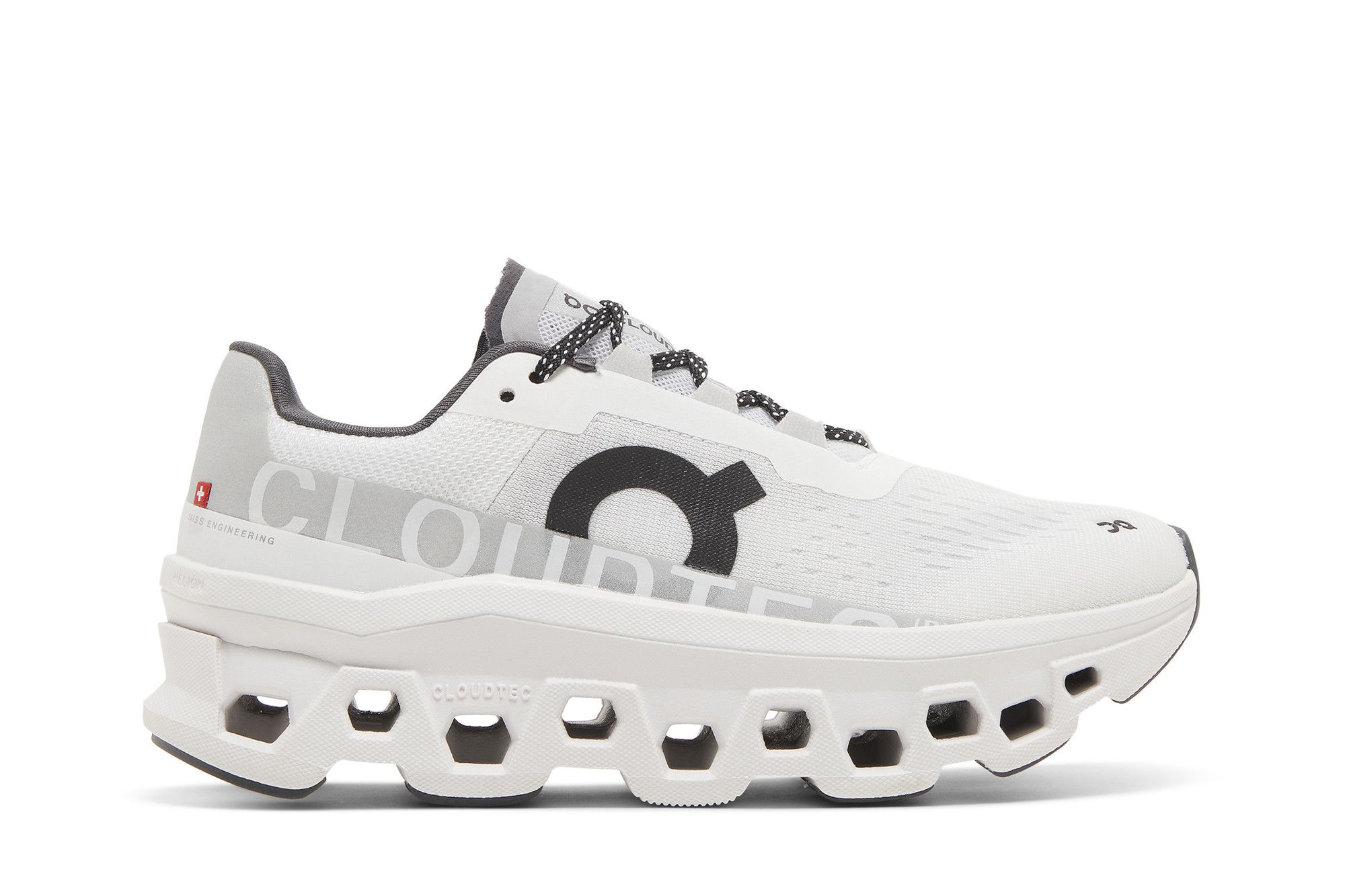 (Women) On Cloudmonster 'White Black'  61-98433