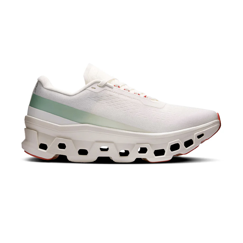 (W) On Cloudmonster Sneaker Vegan Green Noodles 圖 4