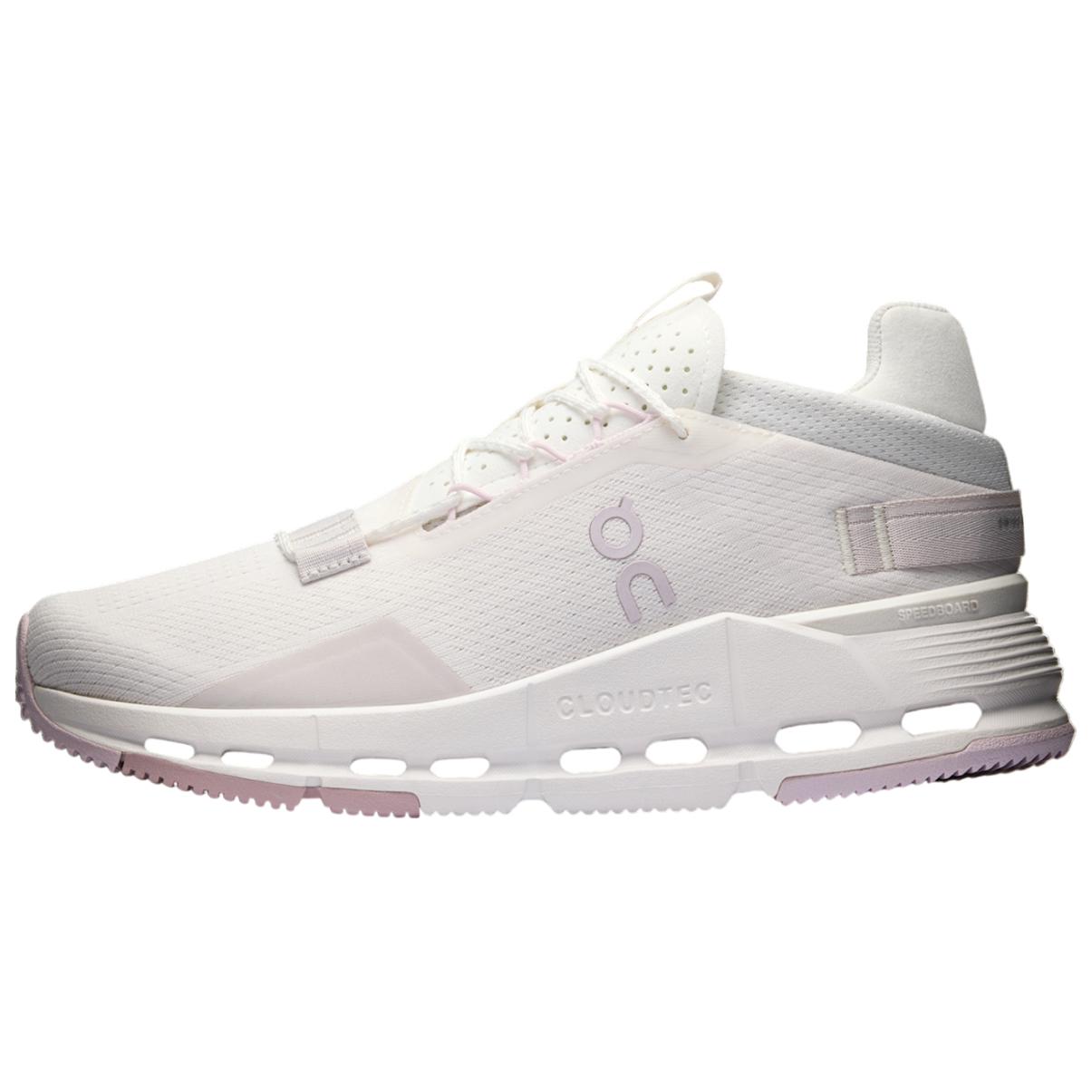 (Women) On Cloudnova 2 WMNS White Low-Top Running Shoes Comfortable Non-Slip Durable 3WE30223080