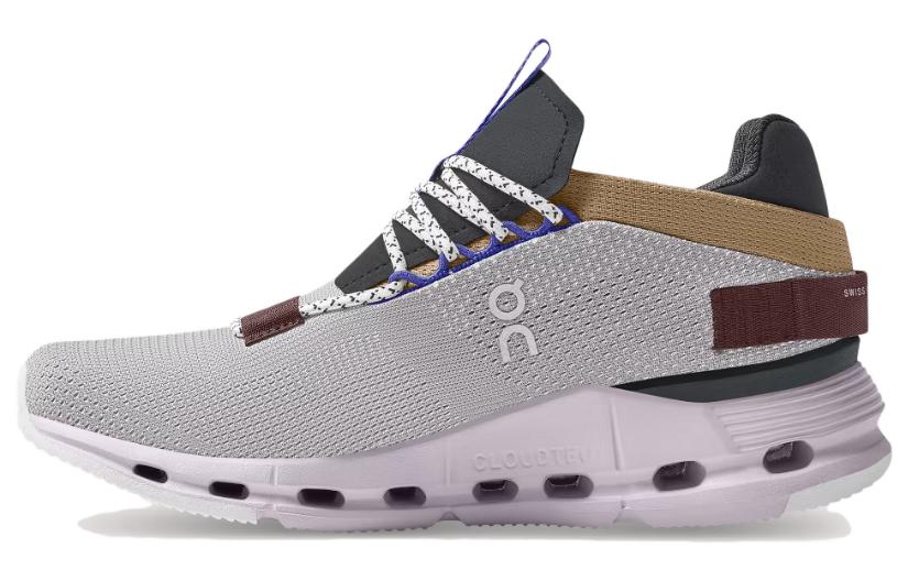 (W) On Running Cloudnova 'Zinc Lily Purple Grey'