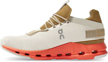 (Women) On Cloudnova 'Pearl White Orange Red' 26-99178 (Women) On Cloudnova 'Pearl White Orange Red' 26-99178