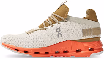 (Women) On Cloudnova 'Pearl White Orange Red' 26-99178 (Women) On Cloudnova 'Pearl White Orange Red' 26-99178