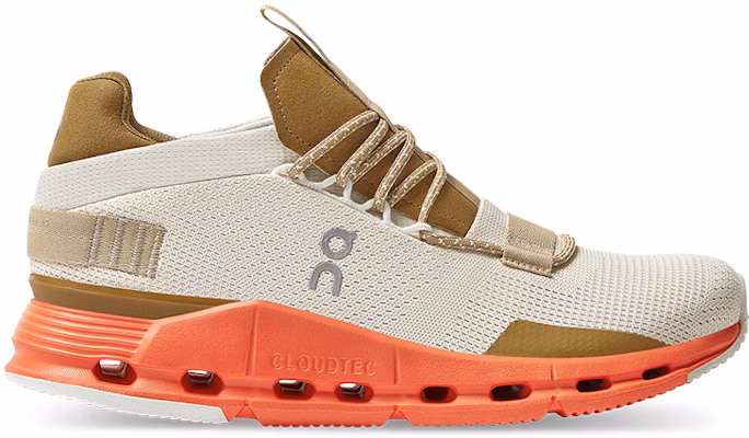 (Women) On Cloudnova 'Pearl White Orange Red' 26-99178 Order (Women) On Cloudnova 'Pearl White Orange Red' 26-99178