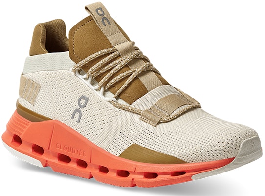 (Women) On Cloudnova 'Pearl White Orange Red' 26-99178 Lookbook (Women) On Cloudnova 'Pearl White Orange Red' 26-99178