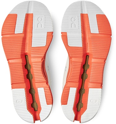 (Women) On Cloudnova 'Pearl White Orange Red' 26-99178 Details for (Women) On Cloudnova 'Pearl White Orange Red' 26-99178