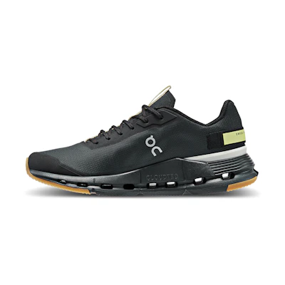 (W) On Cloudnova Black Sprout Yellow 'All-Day CMFT Lightweight Low-Top'
