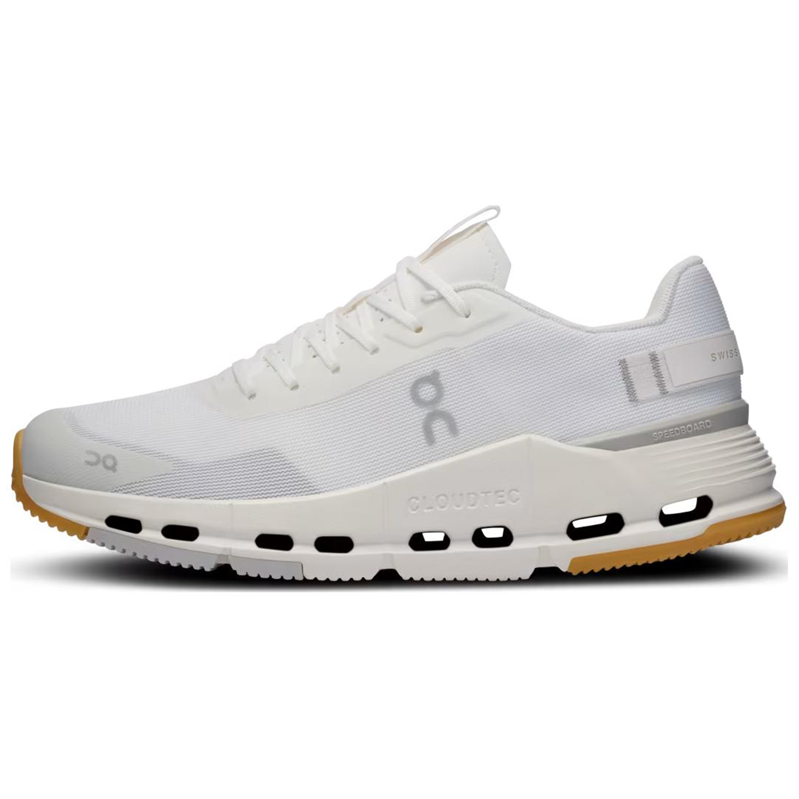 (Women) On Cloudnova Form 2 White Low-Top Casual Running Shoes. 3WE30170924