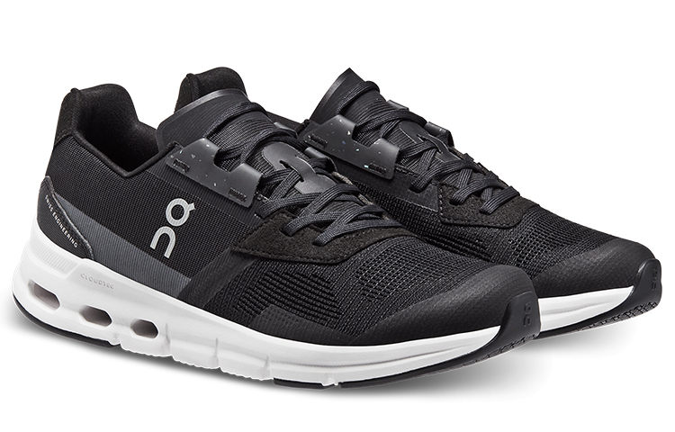 Lookbook On昂跑 Cloudrift 舒適百搭 低筒 運動休閒鞋 女款 黑白