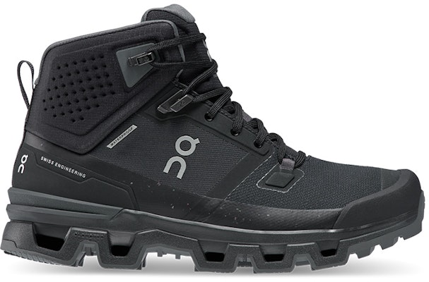 (W) On Cloudrock 2 Waterproof 'Black Eclipse' Sepatu Bot Hitam Tahan Air 63-98609 Order (W) On Cloudrock 2 Waterproof 'Black Eclipse' Sepatu Bot Hitam Tahan Air 63-98609