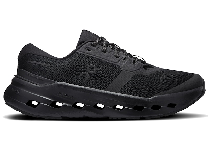 (Women) On Cloudrunner 3 Wide 'Black' 3WG10071043