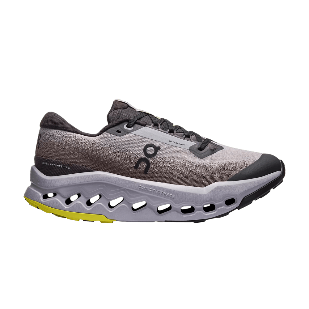 (Women) On Cloudsurfer Trail 2 Waterproof 'Black Lilac' 3WF30120114