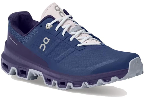 On昂跑 Cloudventure 減震防滑耐磨 低幫 跑步鞋 女款 藍灰 Lookbook On昂跑 Cloudventure 減震防滑耐磨 低幫 跑步鞋 女款 藍灰