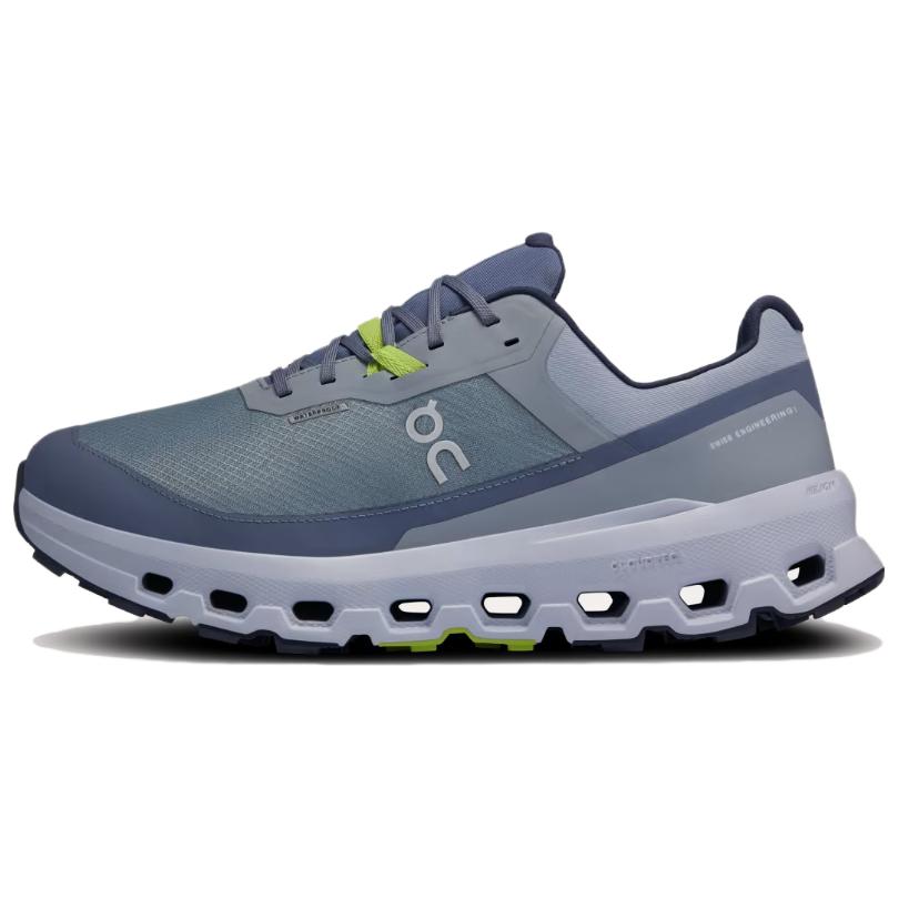 (Women) On Cloudvista 2 Gray Low-Top Trail Running Shoes - Comfy & Durable. 3WE30162856