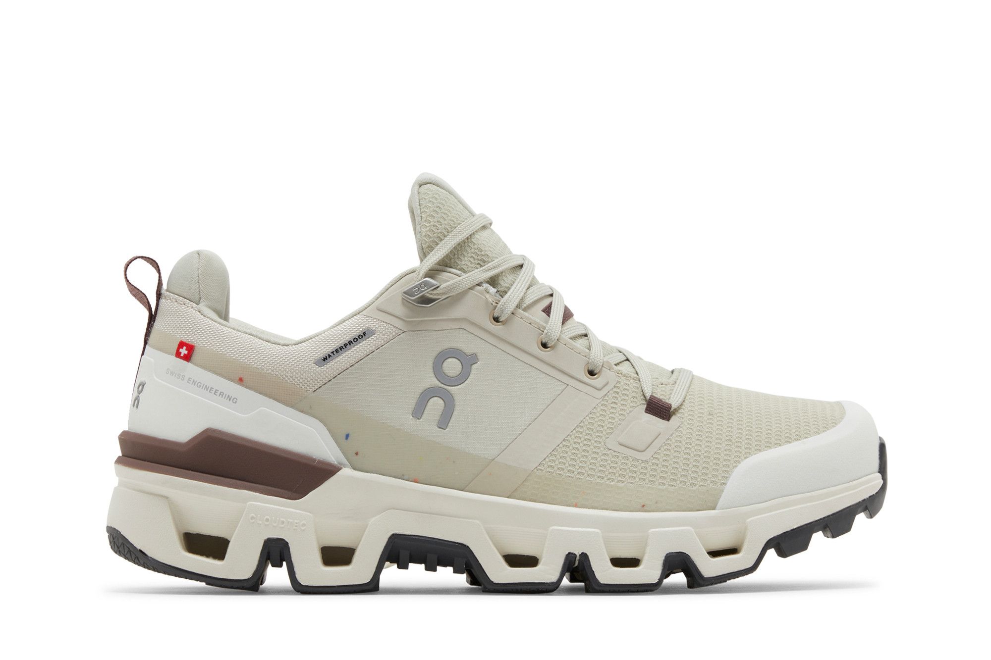 (Women) On Cloudwander Waterproof 'Sand Ivory'  73-98055