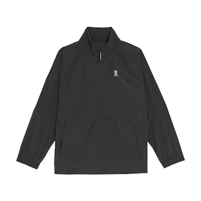 (Women) On Running All-Day 1/2 Zip Waterproof Jacket Black 1WE30410553