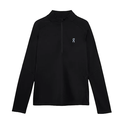 (Women) On Running Black Long Sleeve Quick Dry Moisture-Wicking T-Shirt 1WE10780553