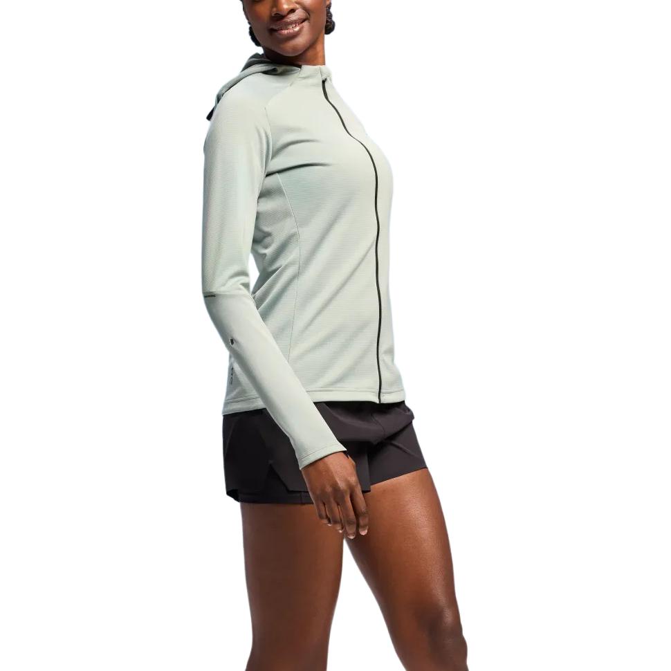 Lookbook (W) On Running 气候拉链连帽衫 石灰灰 长袖夹克 1WE10331922