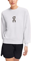 (Women) On Running Club Crew Logo Pullover Sweatshirt White 1WE10470069 (Women) On Running Club Crew Logo Pullover Sweatshirt White 1WE10470069