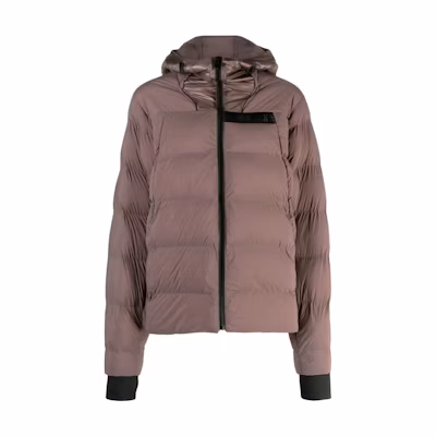 (Women) ON Running Colorblock Hooded Puffer Jacket - Grape Purple 1WD30100434
