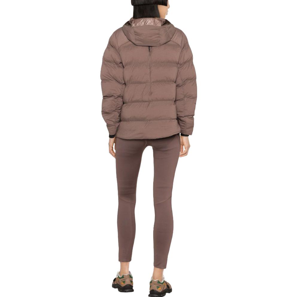 Shop (W) ON Running 拼色连帽羽绒外套 - 葡萄紫 1WD30100434