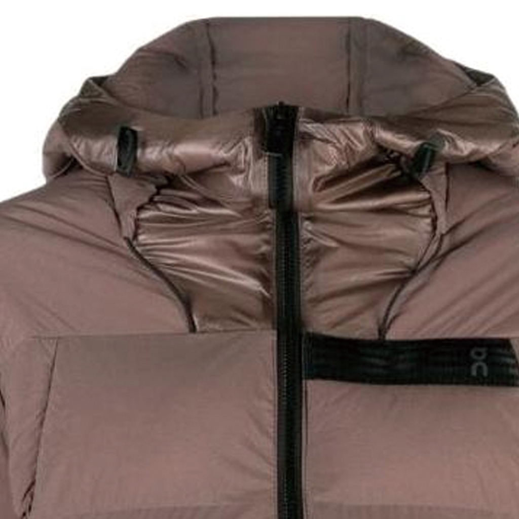 Details for (W) ON Running 拼色连帽羽绒外套 - 葡萄紫 1WD30100434