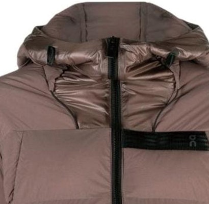 (W) ON Running 拼色连帽羽绒外套 - 葡萄紫 1WD30100434 Details for (W) ON Running 拼色连帽羽绒外套 - 葡萄紫 1WD30100434