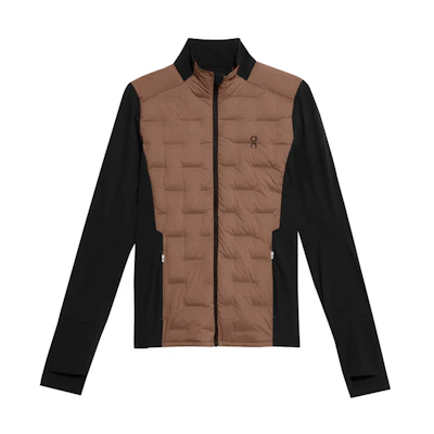 (Women) On Running Outdoor Zipper Warm-Up Jacket Cocoa Brown 264.01327