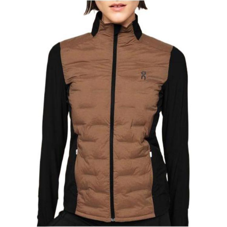 Lookbook (W) Chaqueta térmica exterior con cremallera On Running Cocoa Brown .01327 264