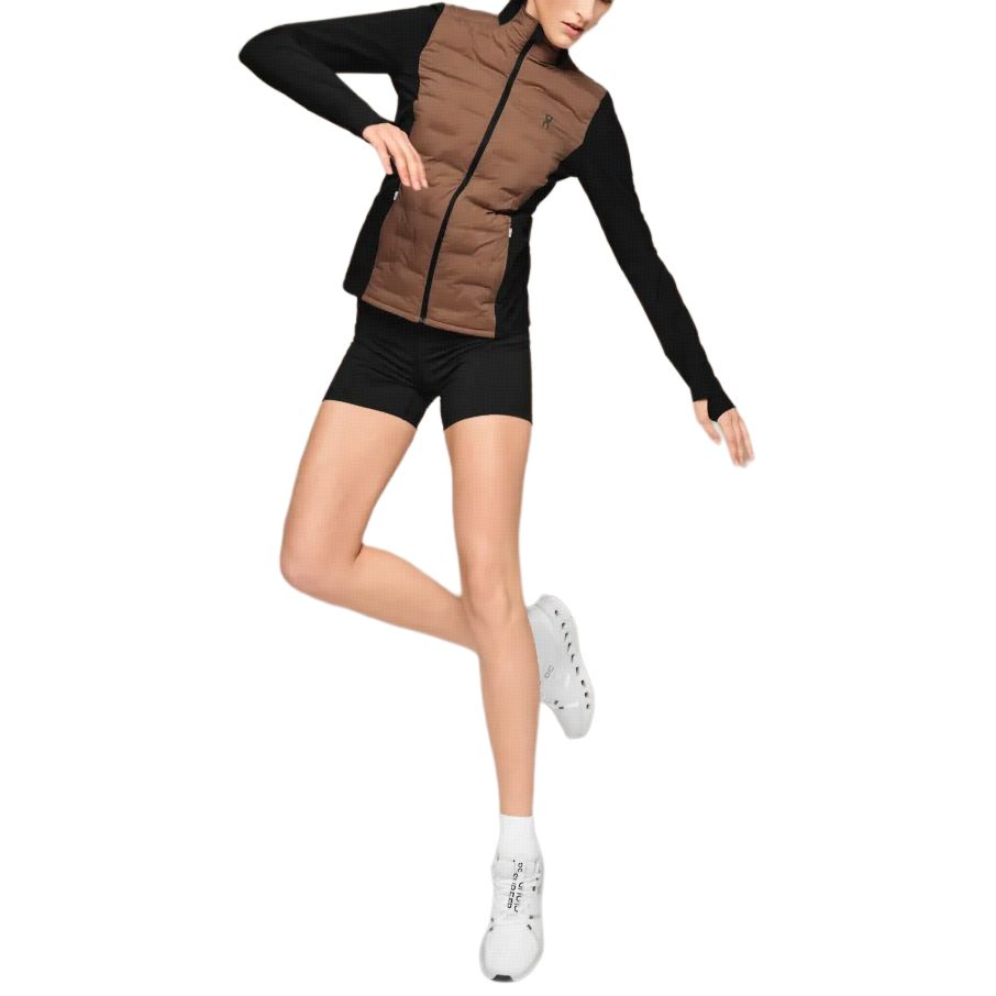 Details for (W) Chaqueta térmica exterior con cremallera On Running Cocoa Brown .01327 264