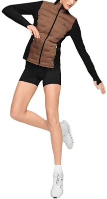 (W) Chaqueta térmica exterior con cremallera On Running Cocoa Brown .01327 264 Details for (W) Chaqueta térmica exterior con cremallera On Running Cocoa Brown .01327 264